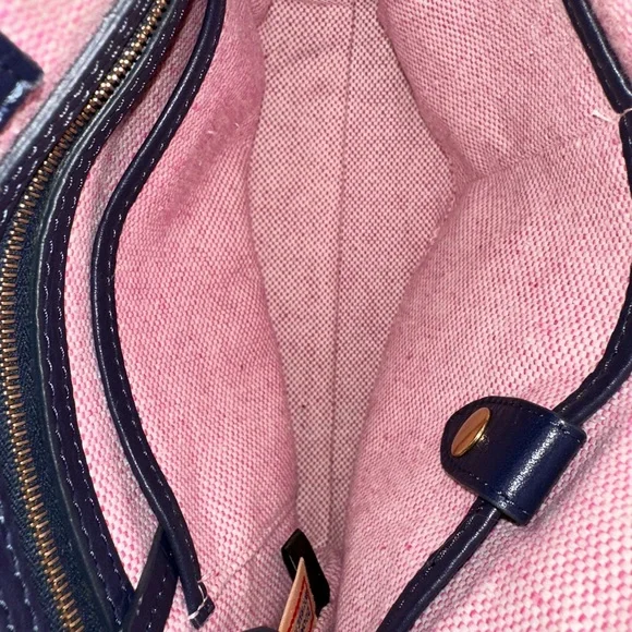Dooney & Bourke Dark Blue Leather Crossbody Bag